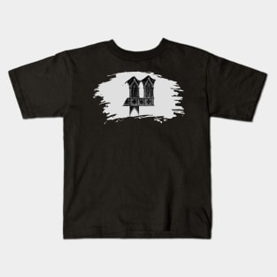 Gothic letter P – Alphabet typography Kids T-Shirt